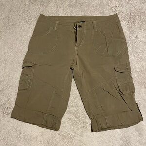 Kuhl Women's Olive Cargo Shorts